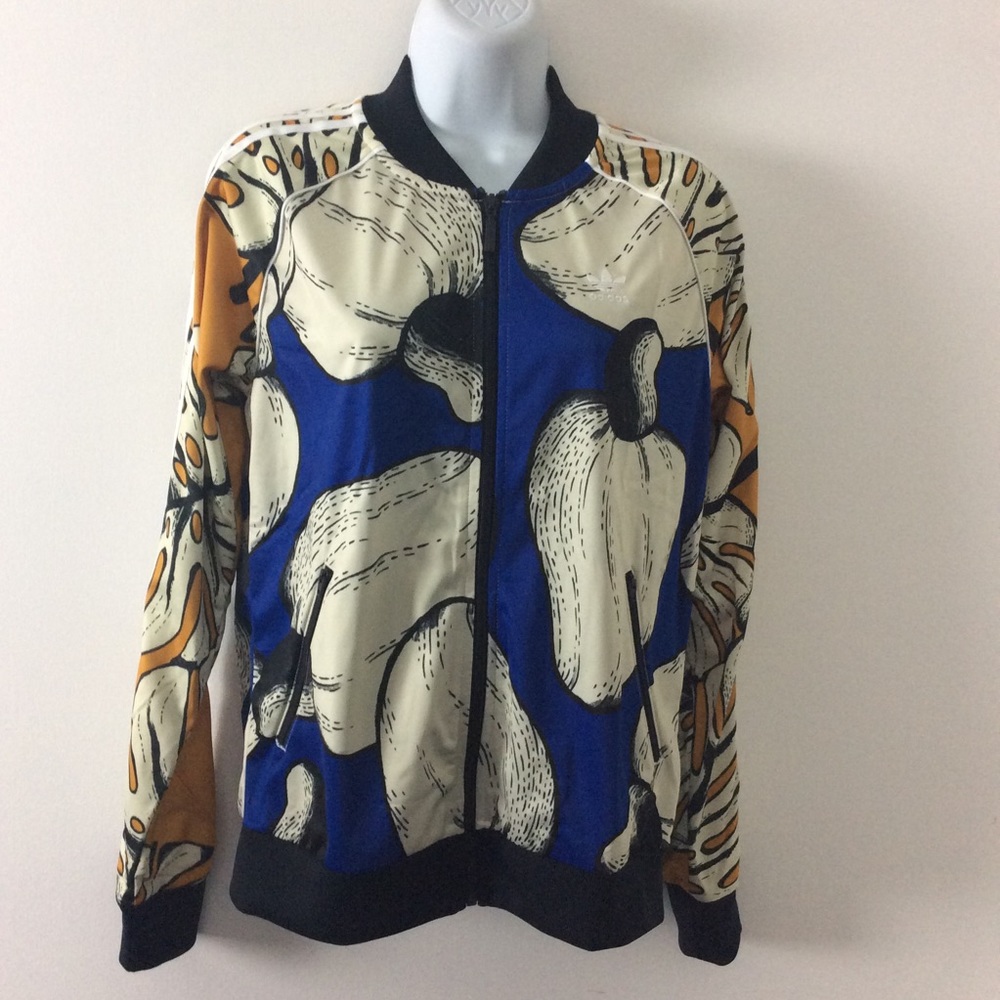 NEW adidas Women’s Jacket Brazilian Pattern Small